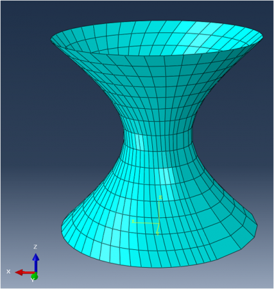  Hyperboloid mesh