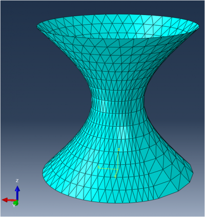  Hyperboloid mesh