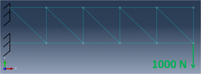  Truss assembly example